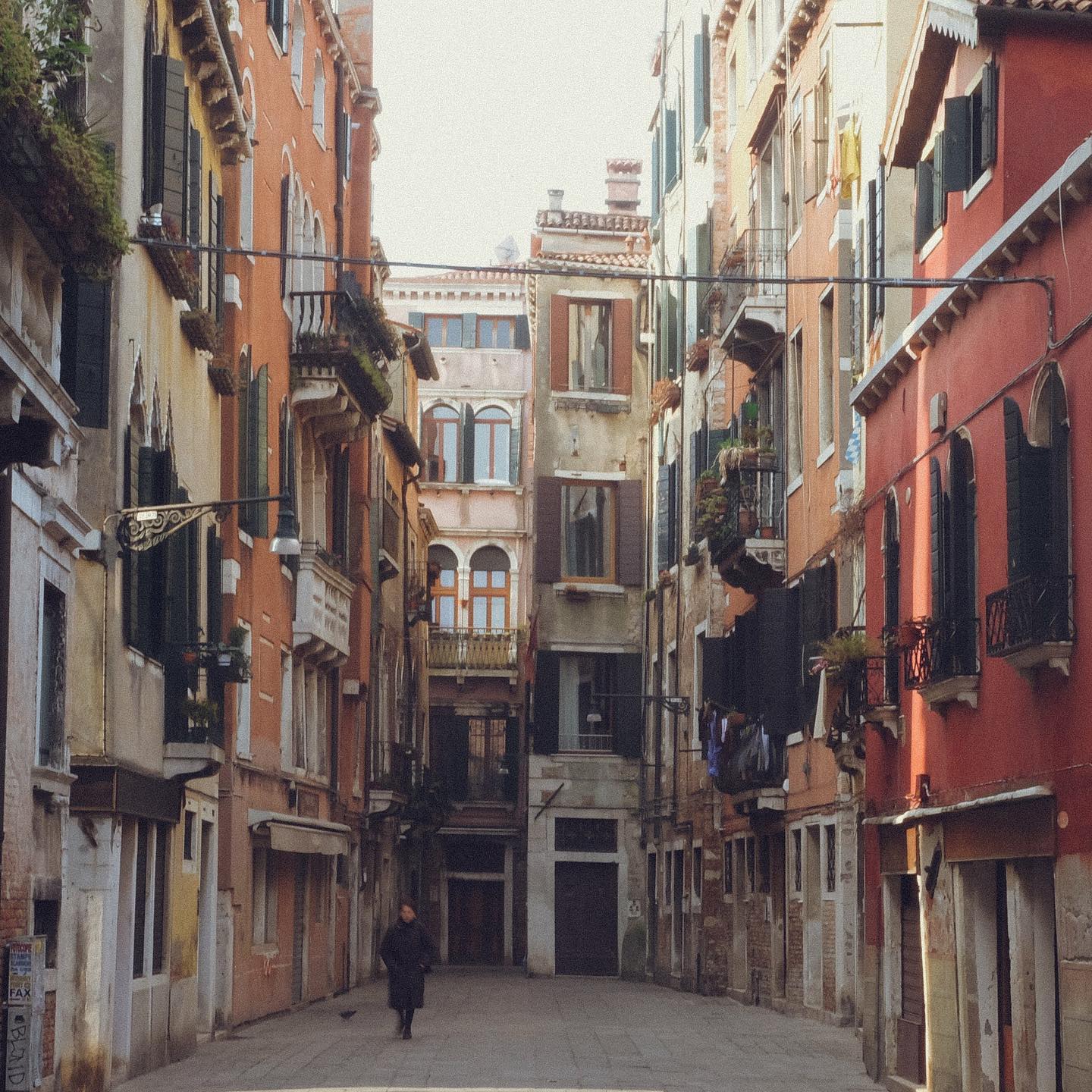 A view of Venetian architecture